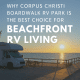 Corpus Christi RV Park Beachfront Living